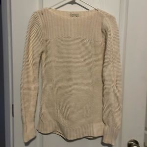 Cream sweater